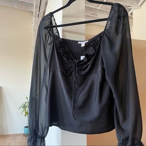 NWT topshop black top